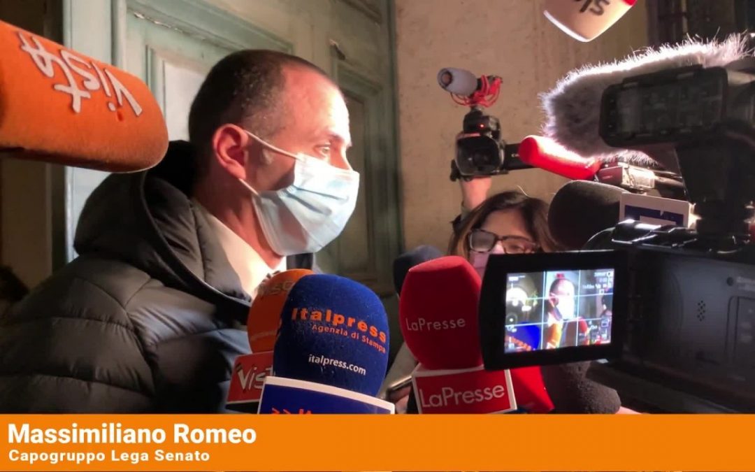 Romeo “Il Governo non ha i numeri”