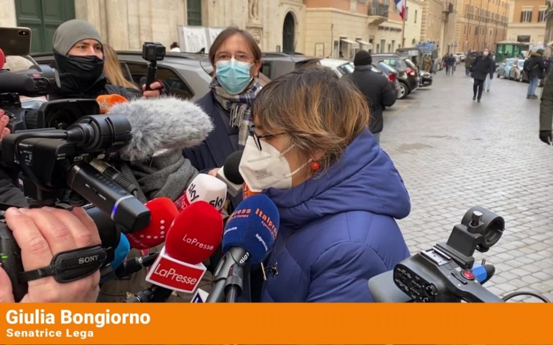 Bongiorno “La maggioranza politicamente non c’è più”