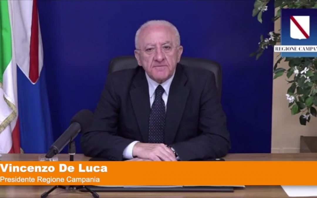 Governo, De Luca “Siamo al mercato della politica”