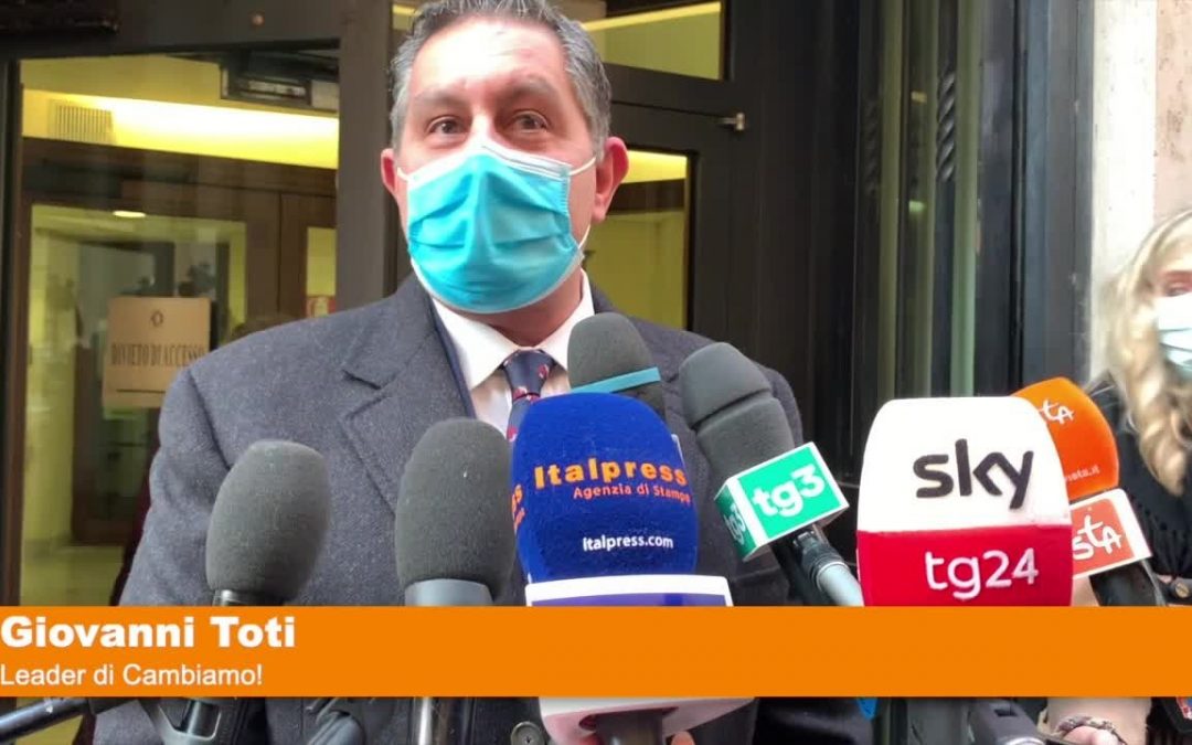 Toti “Se il Governo ha la maggioranza lo dimostri in Parlamento”