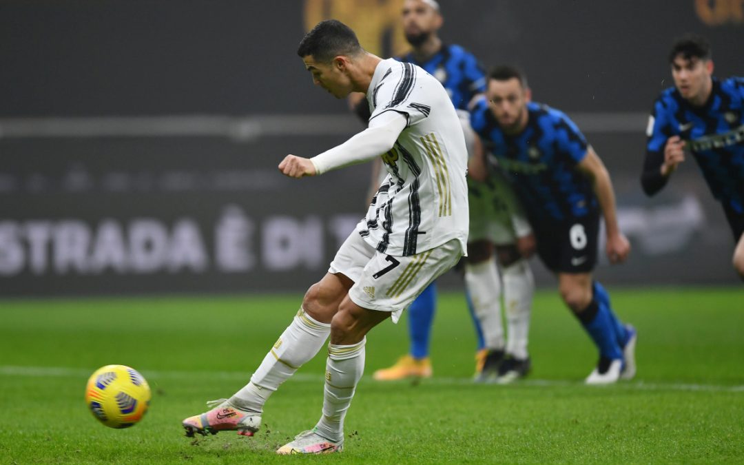 Doppietta CR7 e Inter ko, Juve vince 2-1 a San Siro