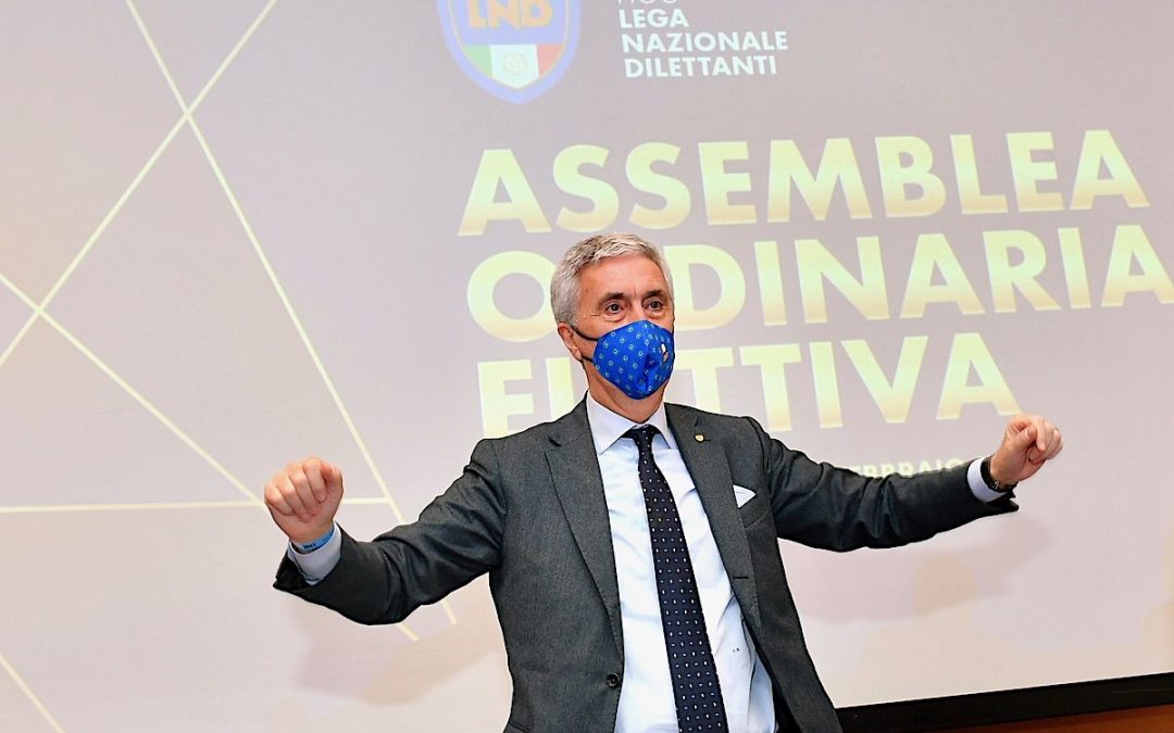 Sibilia confermato presidente Lnd “Felice e orgoglioso”