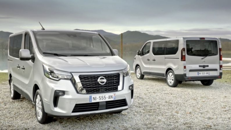 Nissan NV300 bus, nuove linee, motori e tecnologie sicurezza