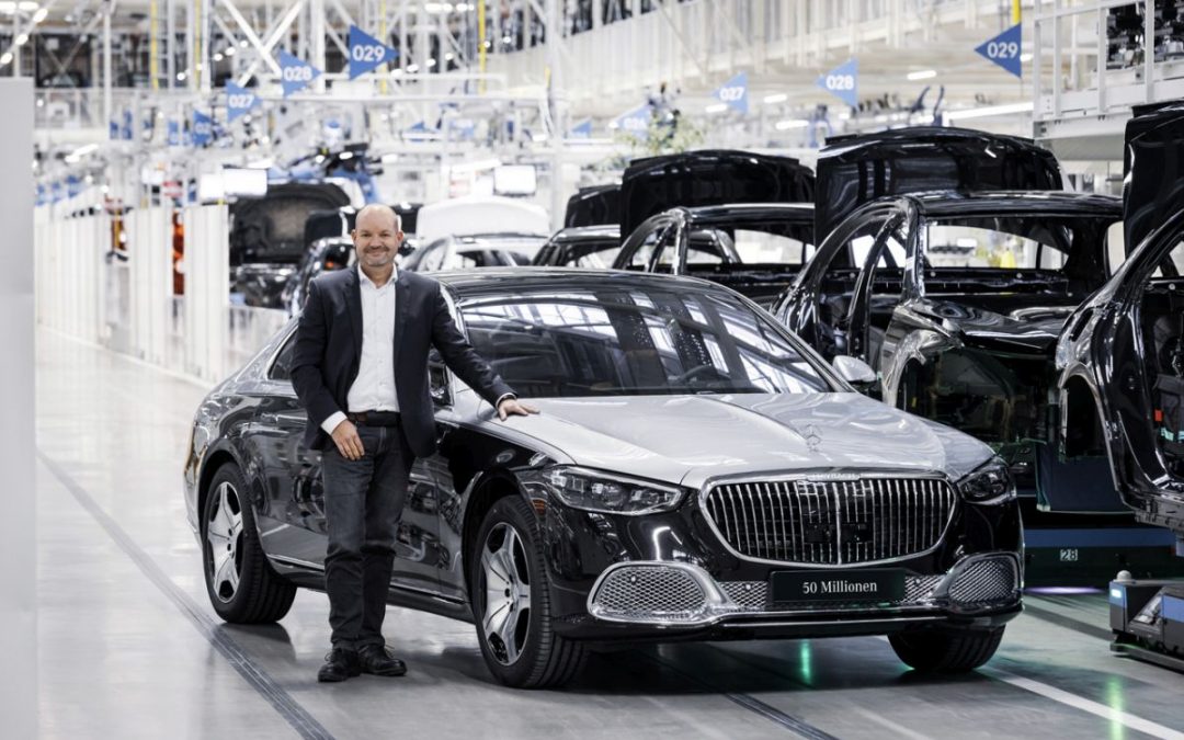 Mercedes-Benz festeggia 50 milioni di automobili prodotte