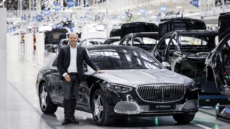 Mercedes-Benz festeggia 50 milioni di automobili prodotte