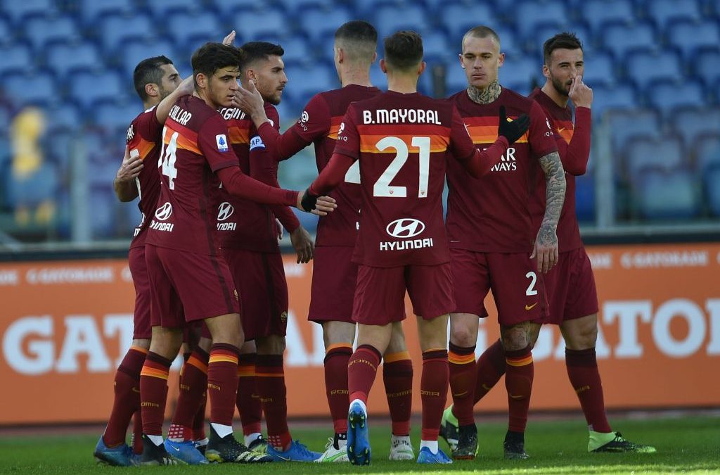 Roma-Udinese 3-0, doppietta Veretout e gol Pedro
