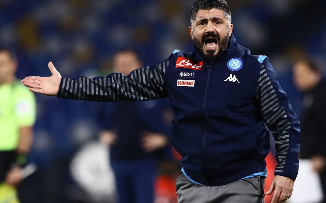 Gattuso “Siamo in emergenza ma servirà un grande Napoli”
