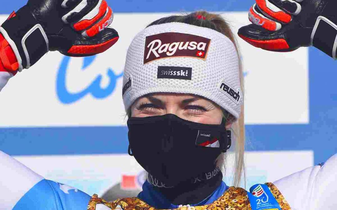 Gut-Behrami bis d’oro in gigante a Cortina, deludono le azzurre