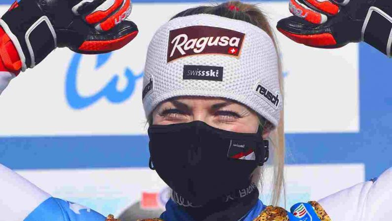 Gut-Behrami bis d’oro in gigante a Cortina, deludono le azzurre