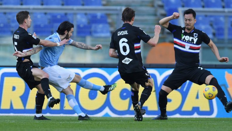 Lazio-Sampdoria 1-0, decide il gol di Luis Alberto