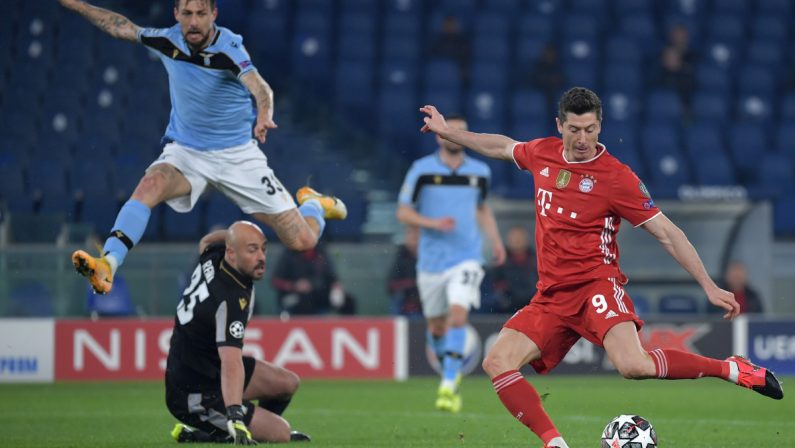 Bayern travolge la Lazio, 4-1 tedesco all’Olimpico