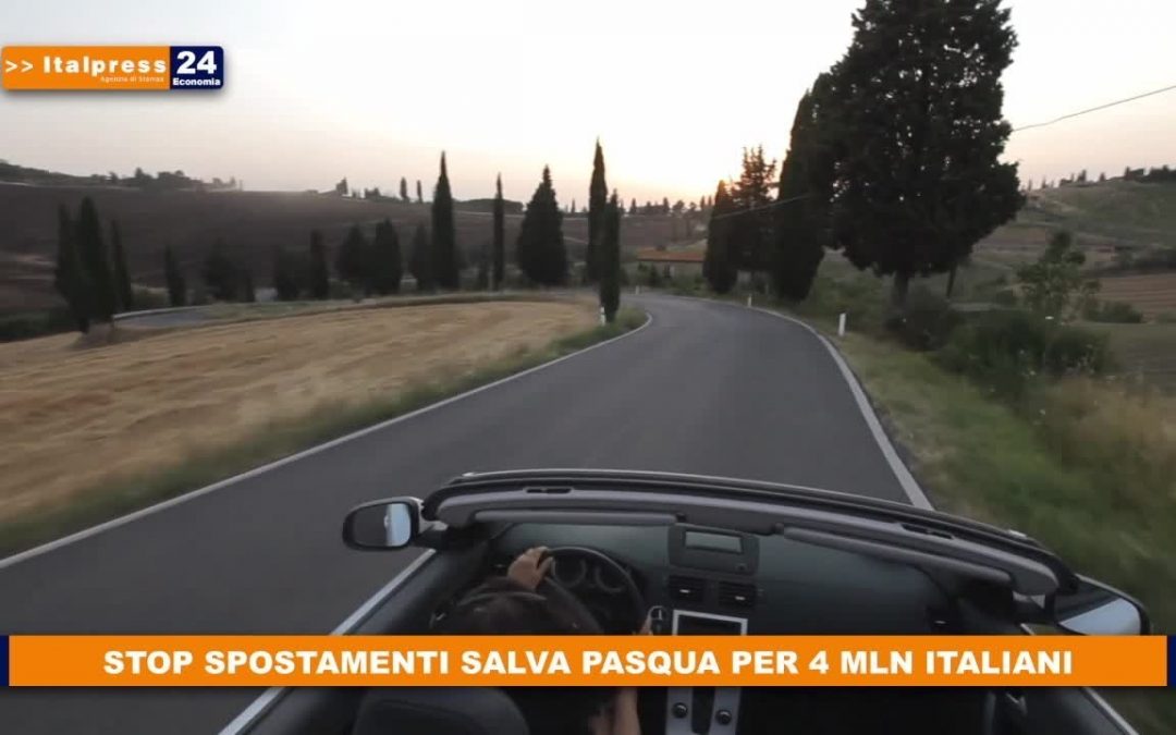 Covid e stop spostamenti, si spera in una Pasqua all’aperto
