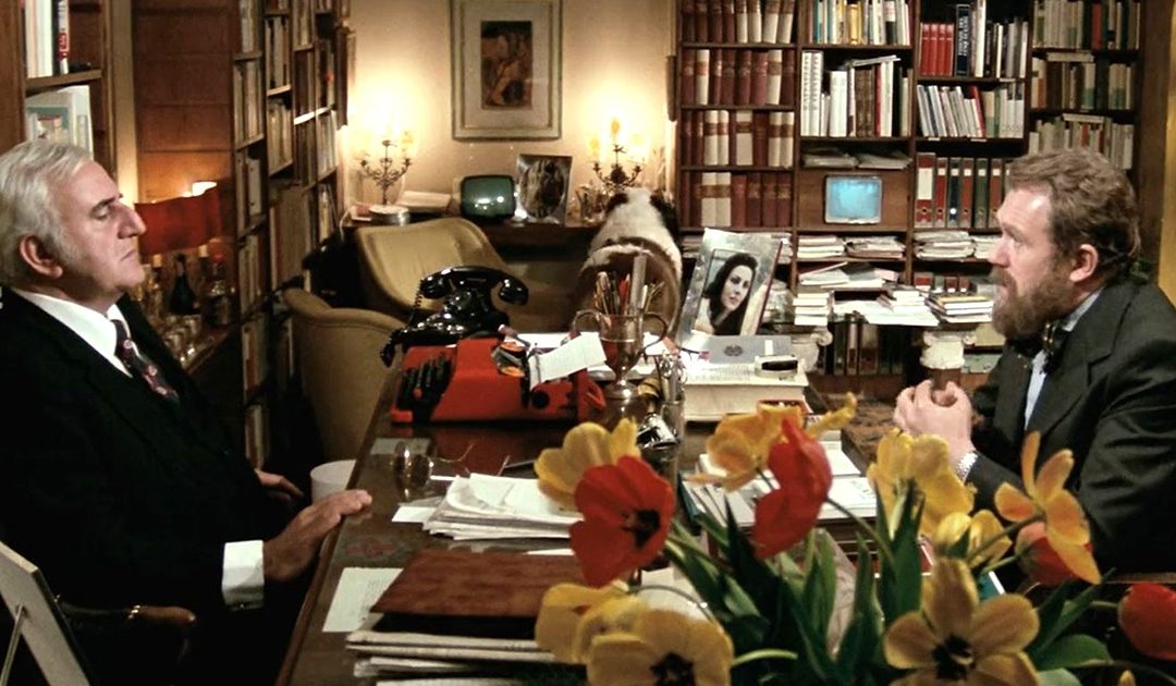 Adolfo Celi e Gastone Moschin nella celebre scena di Birillo