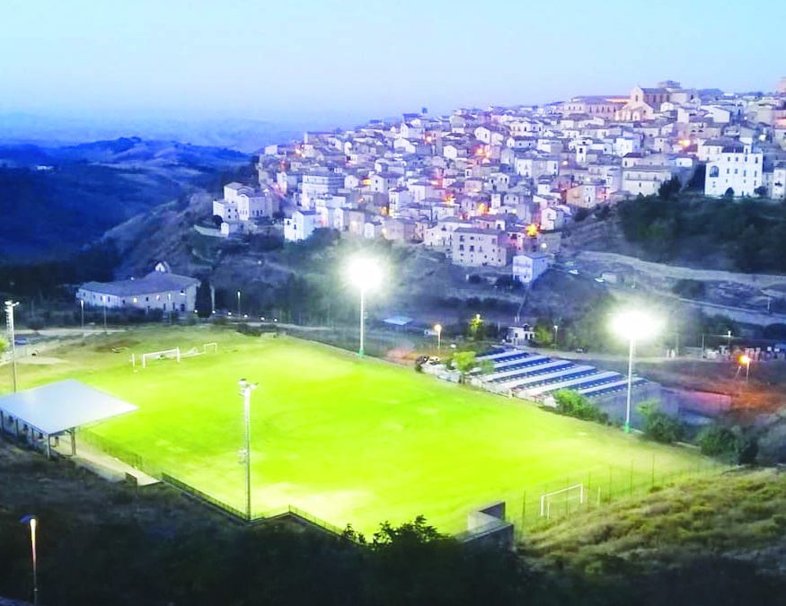 Lo stadio di Tricarico