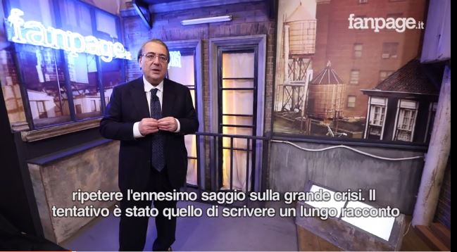 VIDEO - Il Cigno nero e il Cavaliere bianco, Roberto Napoletano racconta la grande crisi e il ruolo di Draghi