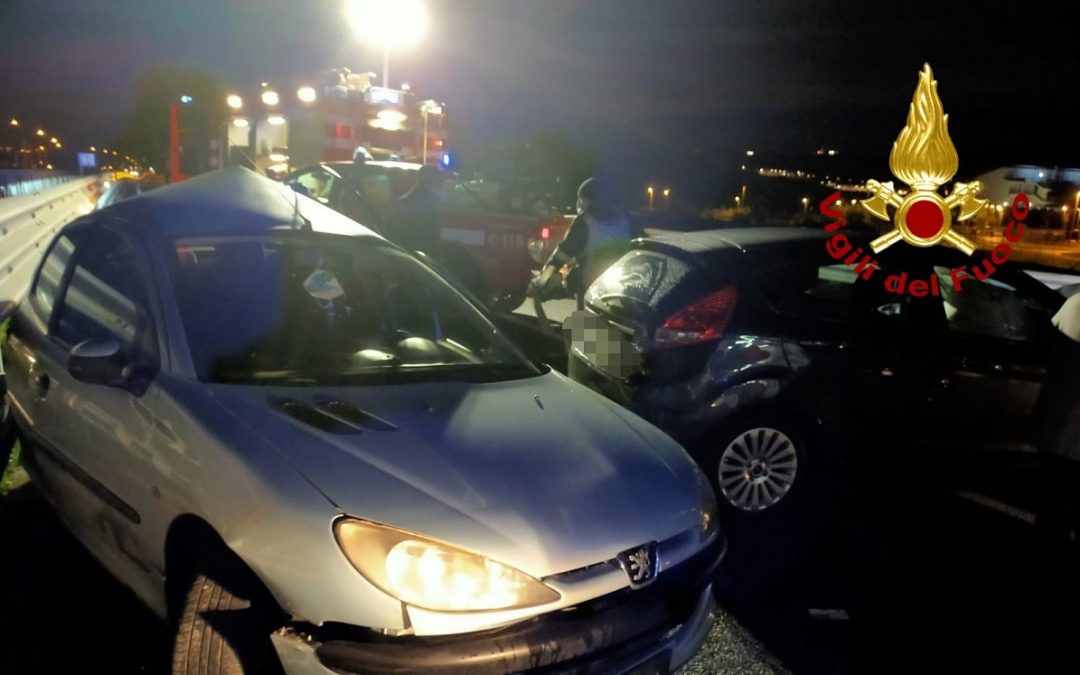 L'incidente avvenuto questa mattina