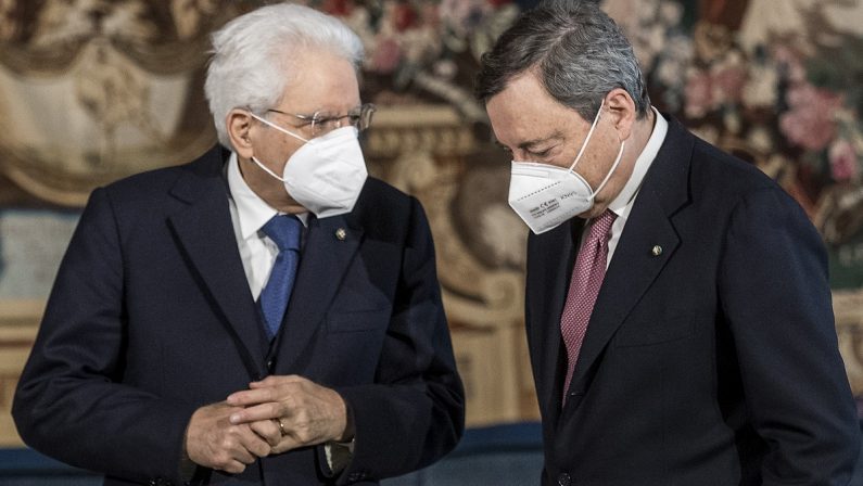 Il duo Mattarella-Draghi insieme contro il fattore tempo prima della separazione