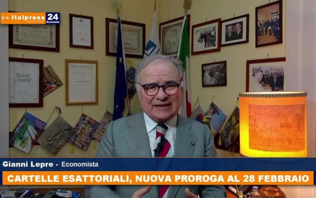 Cartelle esattoriali, nuova proroga al 28 febbraio