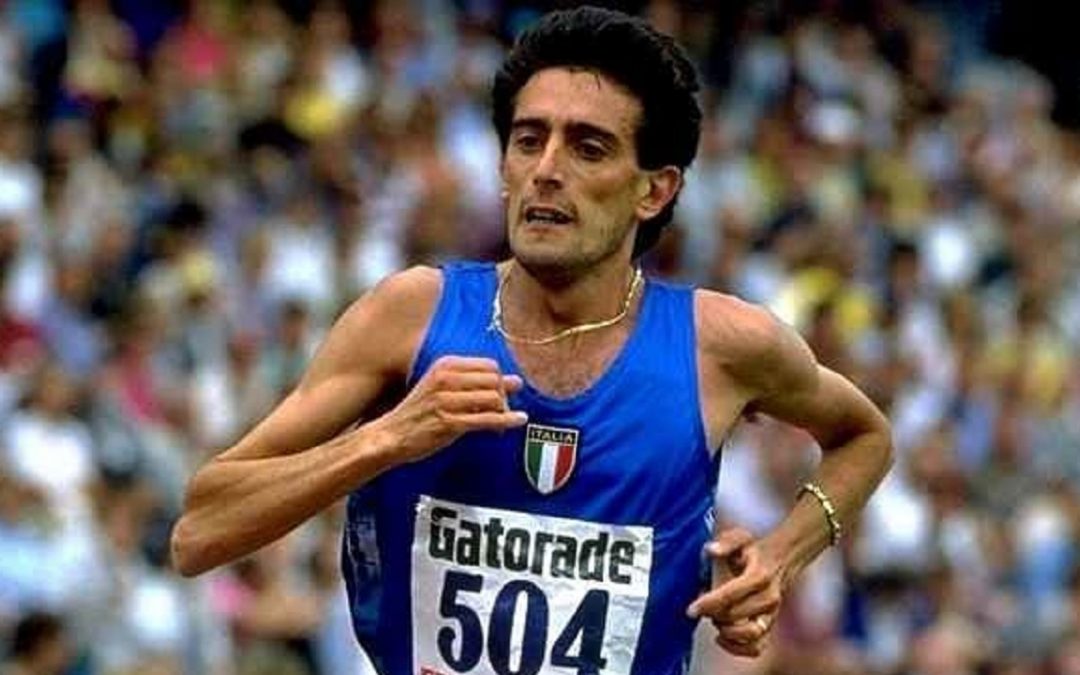 Totò Antibo ai tempi in cui gareggiava