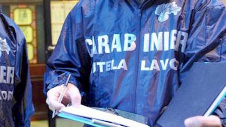 Maxi sanzione e sospensione dell'attività per lavoro irregolare in un supermercato