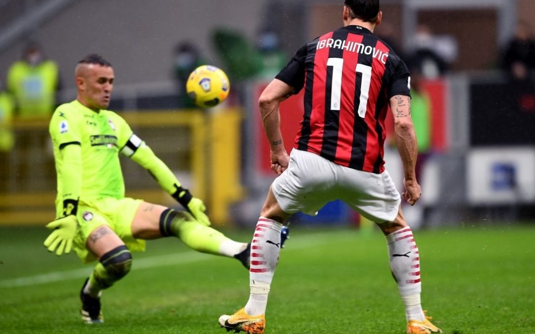 Ibrahimovic batte Cordaz