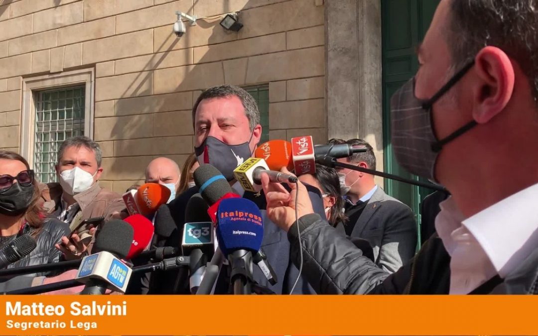 Salvini “Poco rispettoso parlare oggi di chiusure a Pasqua”