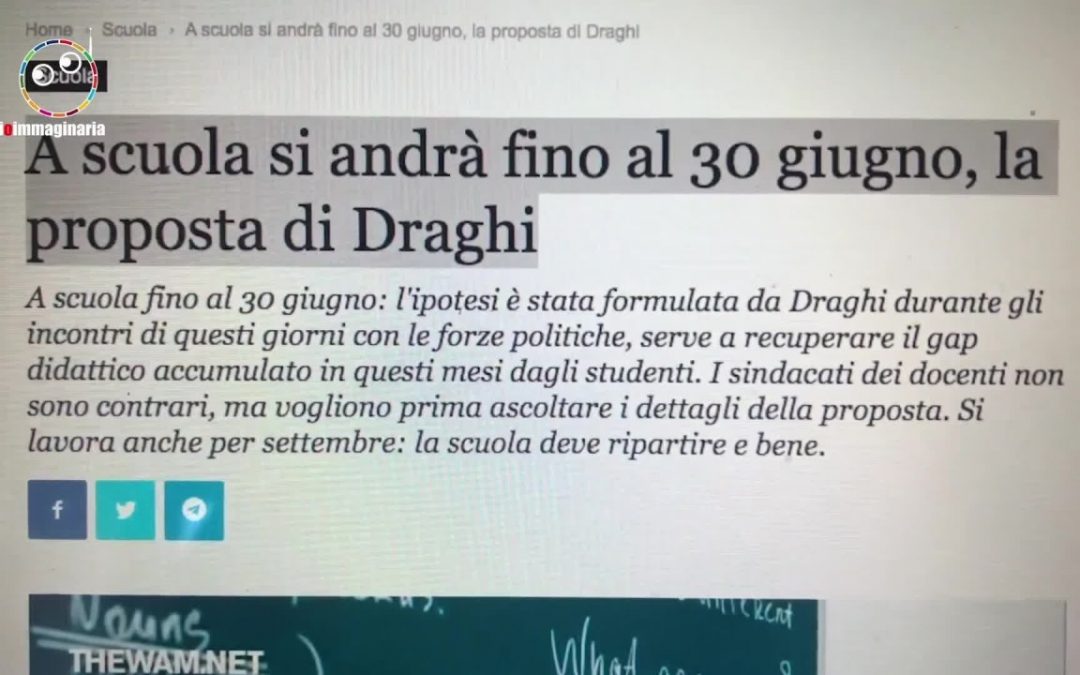 Scuola in estate? No grazie