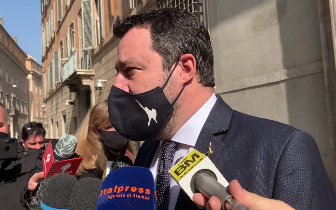 Covid, Salvini “Prudenza e cautela, ma basta terrore”