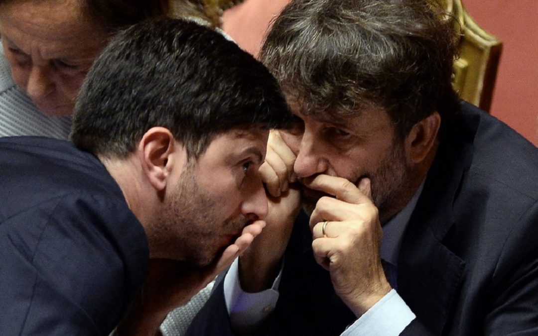 Roberto Speranza e Dario Franceschini