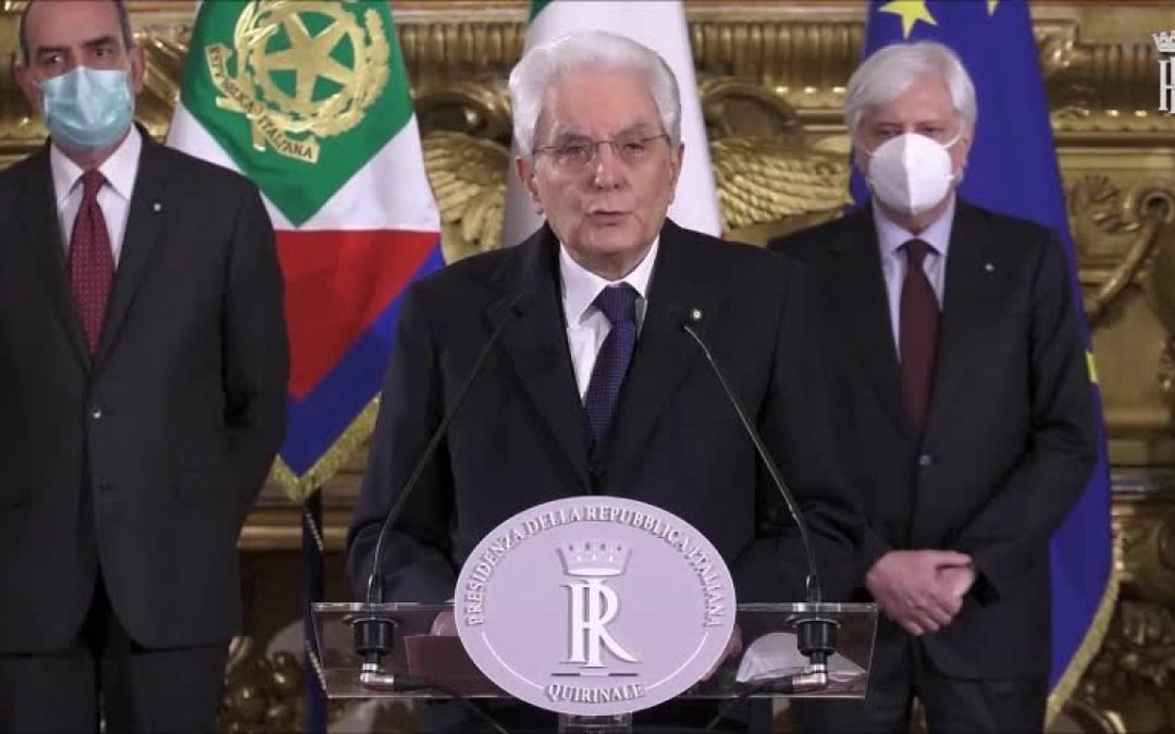 Mattarella “Serve un governo di alto profilo”