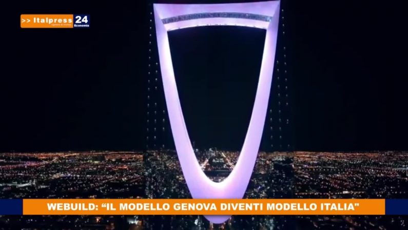 Webuild: “Il modello Genova diventi modello per l’Italia”