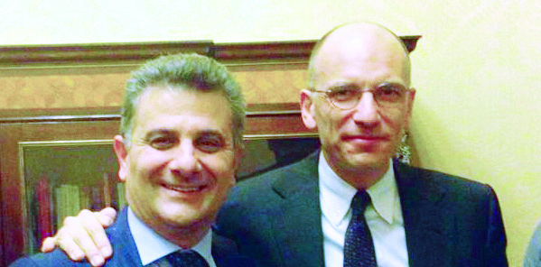 Vito De Filippo e Enrico Letta