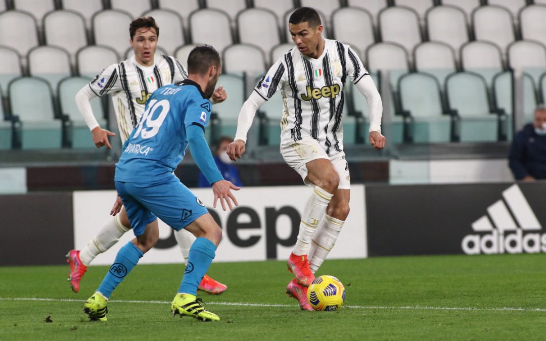 Morata, Chiesa e Ronaldo, Juve batte Spezia 3-0