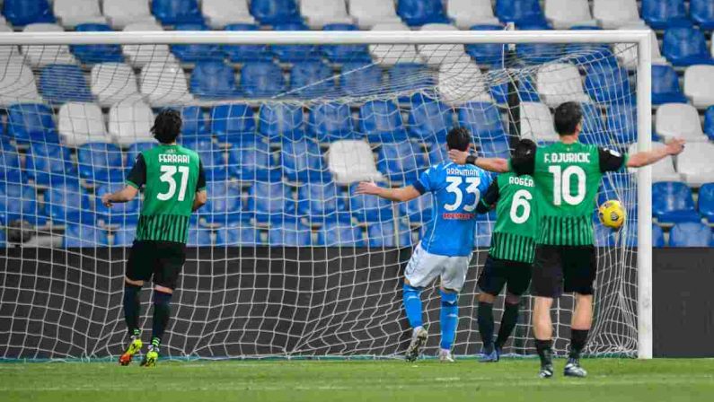 Gol, spettacolo ed emozioni: Sassuolo-Napoli finisce 3-3