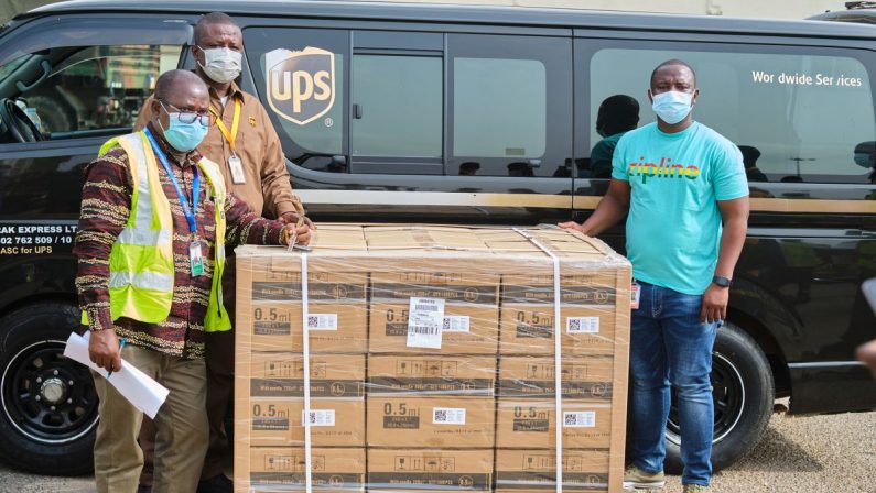 UPS, un progetto per un’equa distribuzione globale dei vaccini anticovid