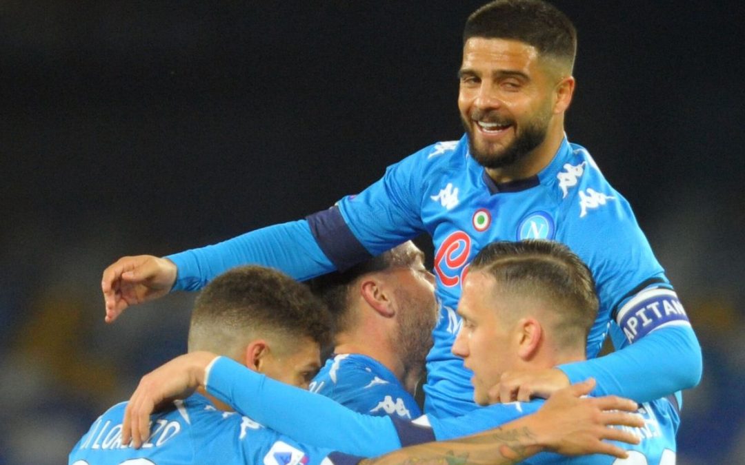 Doppio Insigne e Osimhen, Napoli-Bologna 3-1