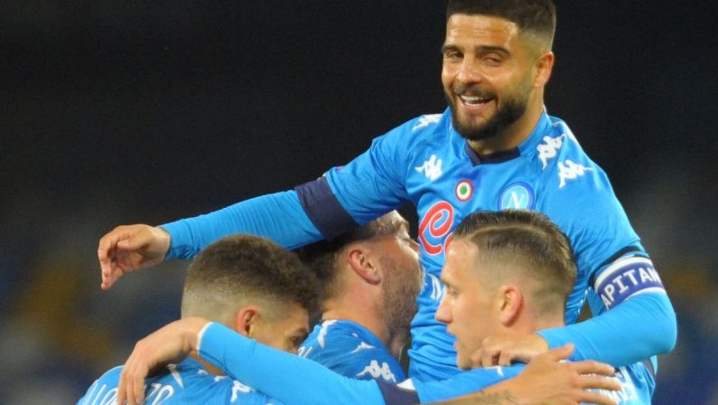 Doppio Insigne e Osimhen, Napoli-Bologna 3-1
