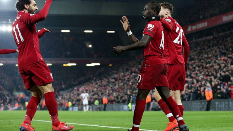Salah e Manè guidano il Liverpool ai quarti, Lipsia fuori