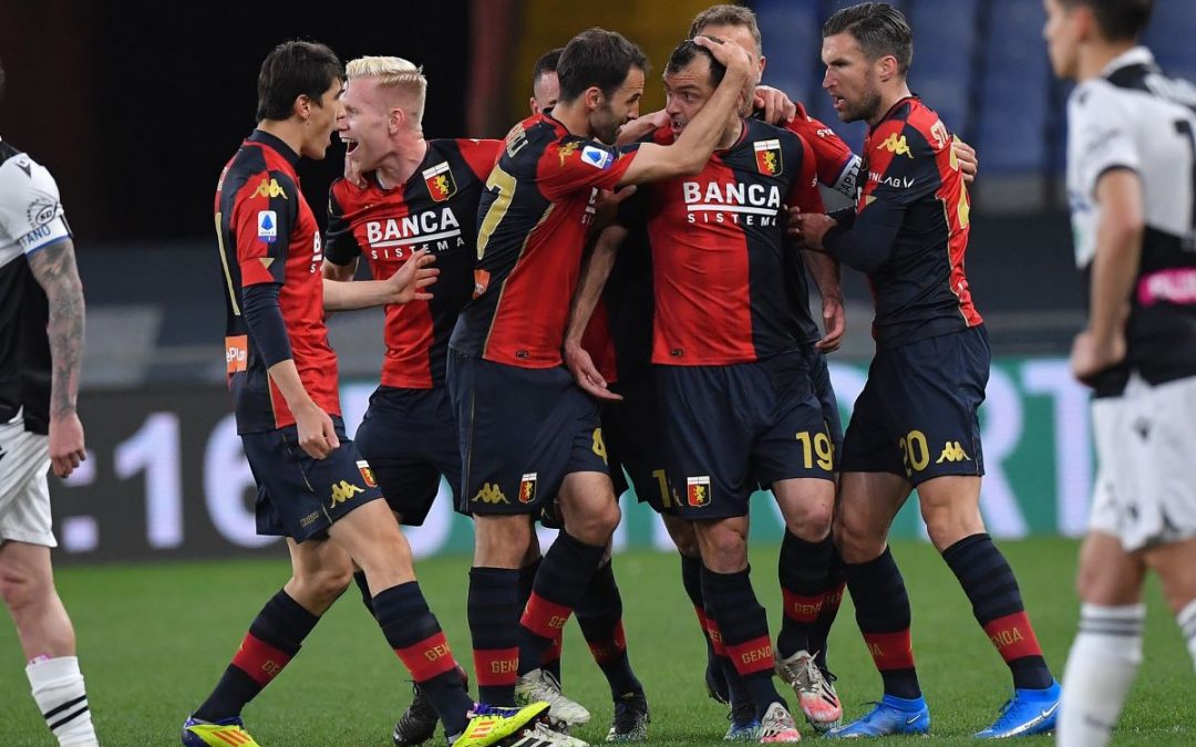 Genoa-Udinese 1-1, De Paul risponde a Pandev