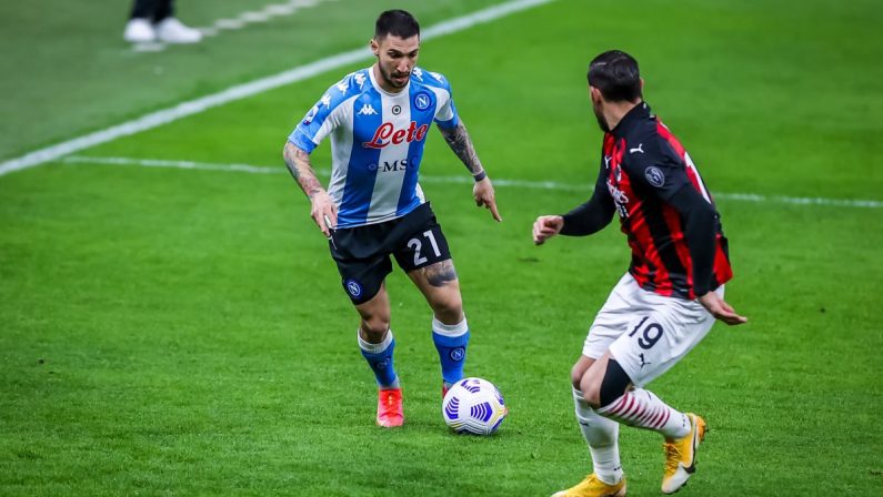 Il Milan cade contro il Napoli, l’Inter a +9 dai cugini