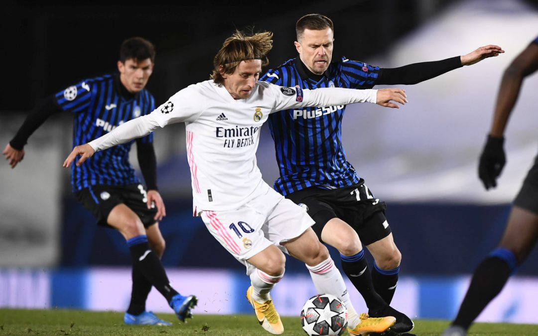 Real-Atalanta 3-1, blancos ai quarti, Dea eliminata
