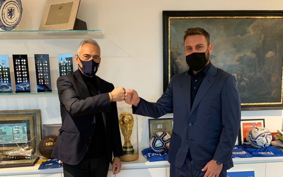De Rossi entra nello staff azzurro di Mancini “Orgoglioso”