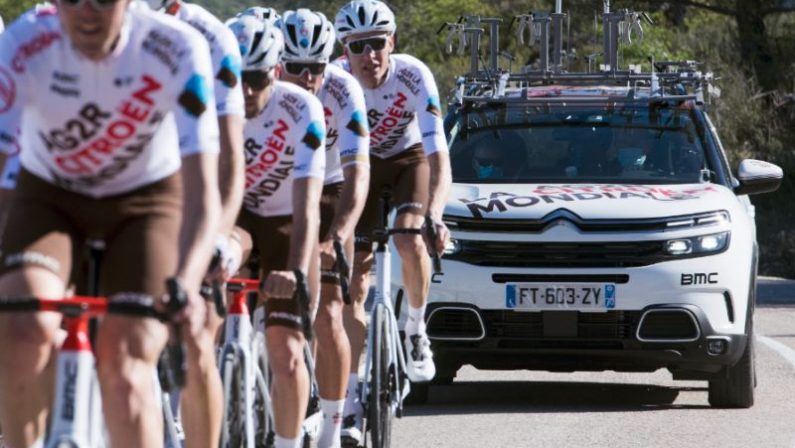Citroen protagonista alla classica di ciclismo Milano-Sanremo