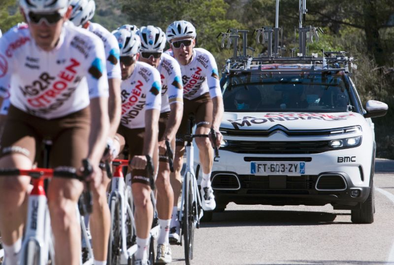 Citroen protagonista alla classica di ciclismo Milano-Sanremo