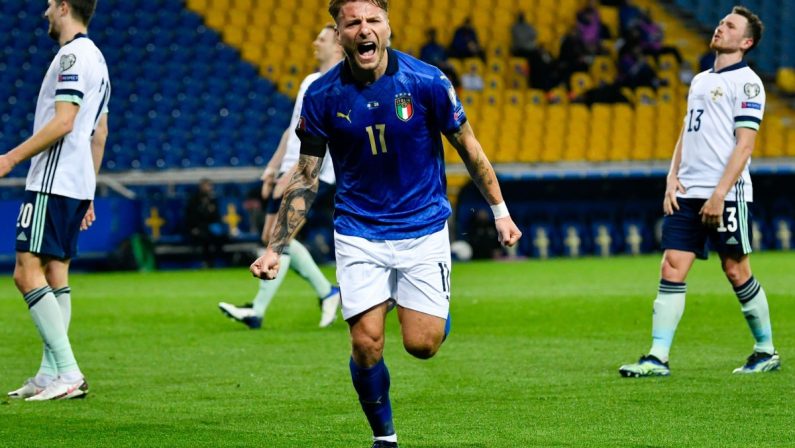 Italia-Irlanda del Nord 2-0, a segno Berardi e Immobile