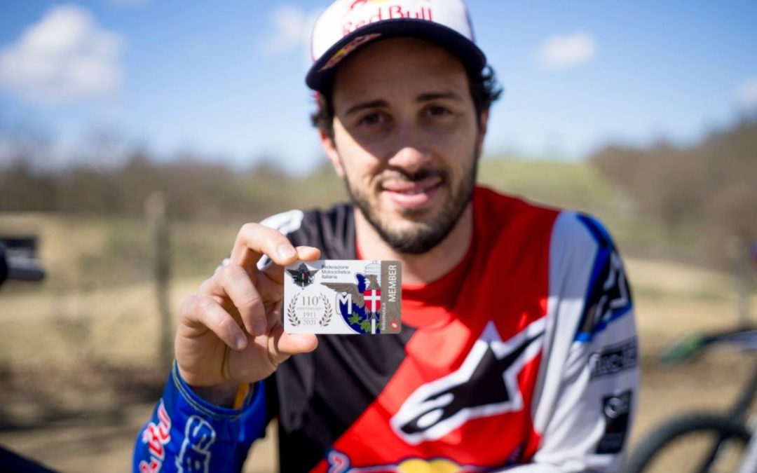 Dovizioso nuovo testimonial campagna tesseramenti FMI