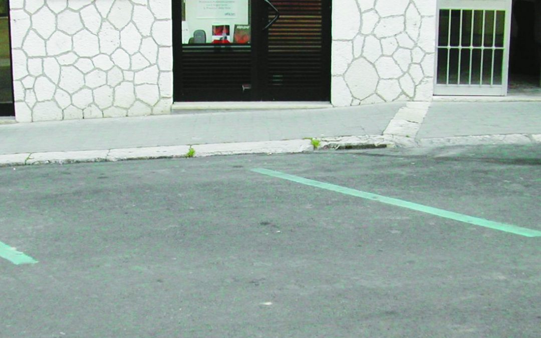 Le strisce blu in città
