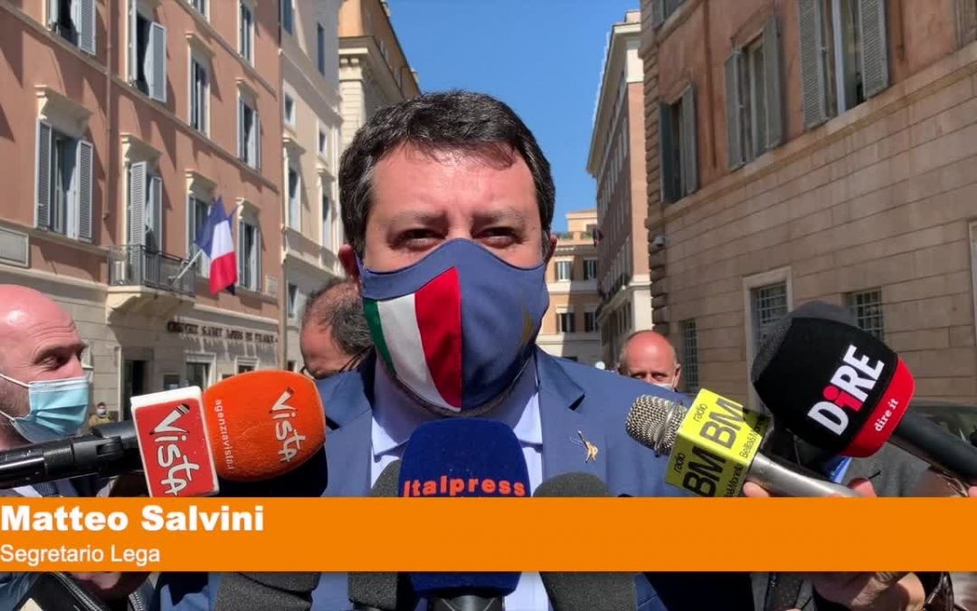 Salvini “Riaperture vero rimborso per famiglie e imprese”