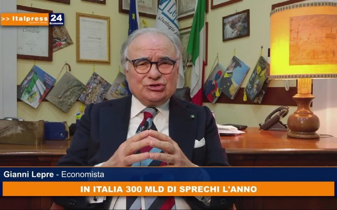 In Italia ogni anno 300 mld di sprechi