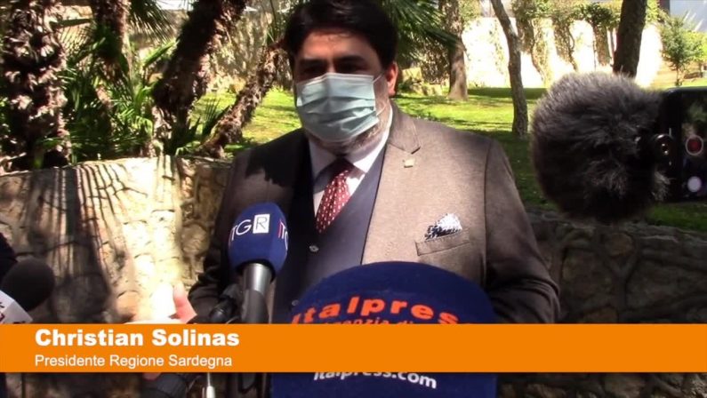 Sardegna, Solinas “Mistificazione sul ritardo nei vaccini”